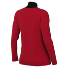 back of Nike Dri-FIT Academy Pro 24 Long Sleeve Drill Top Women's in university red