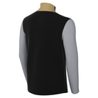 back of Nike Dri-FIT Academy Pro 24 Long Sleeve Drill Top in black and grey