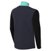 back of Nike Dri-FIT Academy Pro 24 Long Sleeve Drill Top in obsidian