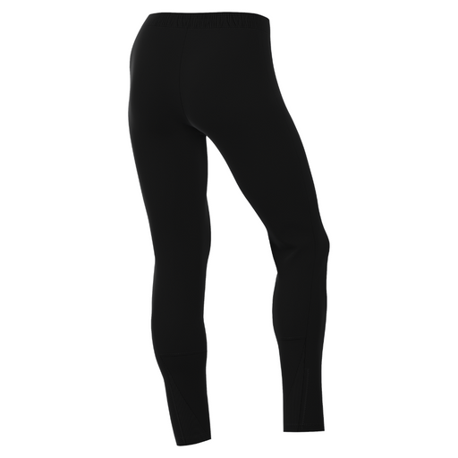 back of Nike Dri-FIT Academy Pro 24 Zipped Knit Pants Women's in black