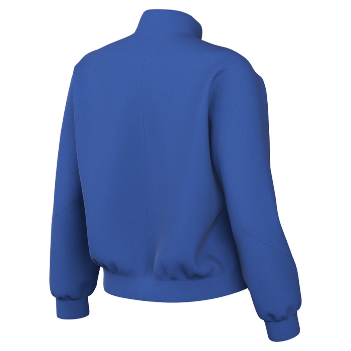 back of Nike Dri-FIT Academy Pro 24 Knit Track Jacket Women's in royal blue