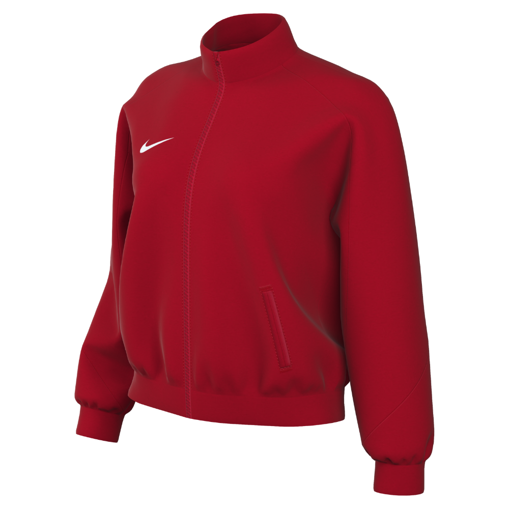 Black and red nike track jacket hotsell