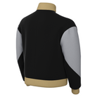 back of Nike Dri-FIT Academy Pro 24 Knit Track Jacket in black and grey