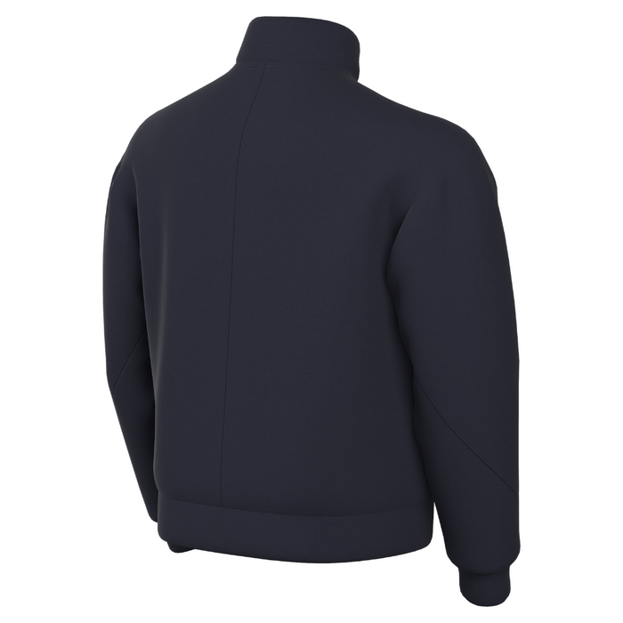 back of Nike Dri-FIT Academy Pro 24 Knit Track Jacket in obsidian