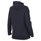 back of Nike Storm-FIT Academy Pro 24 Rain Jacket Women's in obsidian