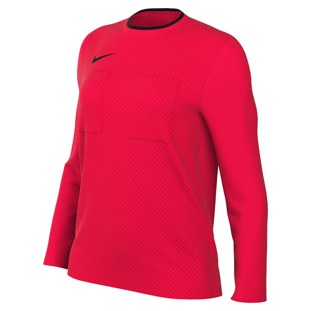 Nike Dri-Fit Referee II Shirt Long Sleeve Women's in bright crimson