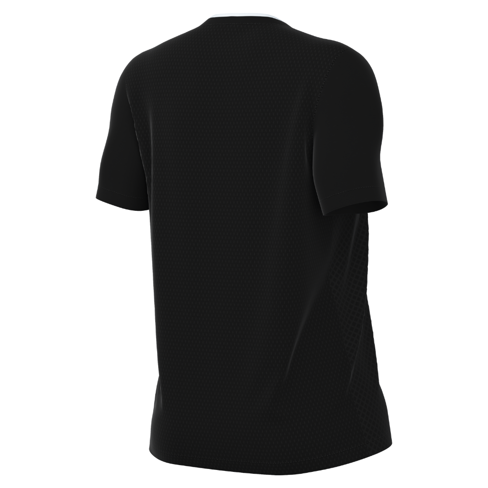 back of Nike Dri-Fit Referee II Shirt Short Sleeve Women's in black