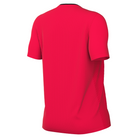back of Nike Dri-Fit Referee II Shirt Short Sleeve Women's in bright crimson
