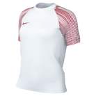 Nike Dri-Fit Academy Shirt Short Sleeve Women's in white/university red