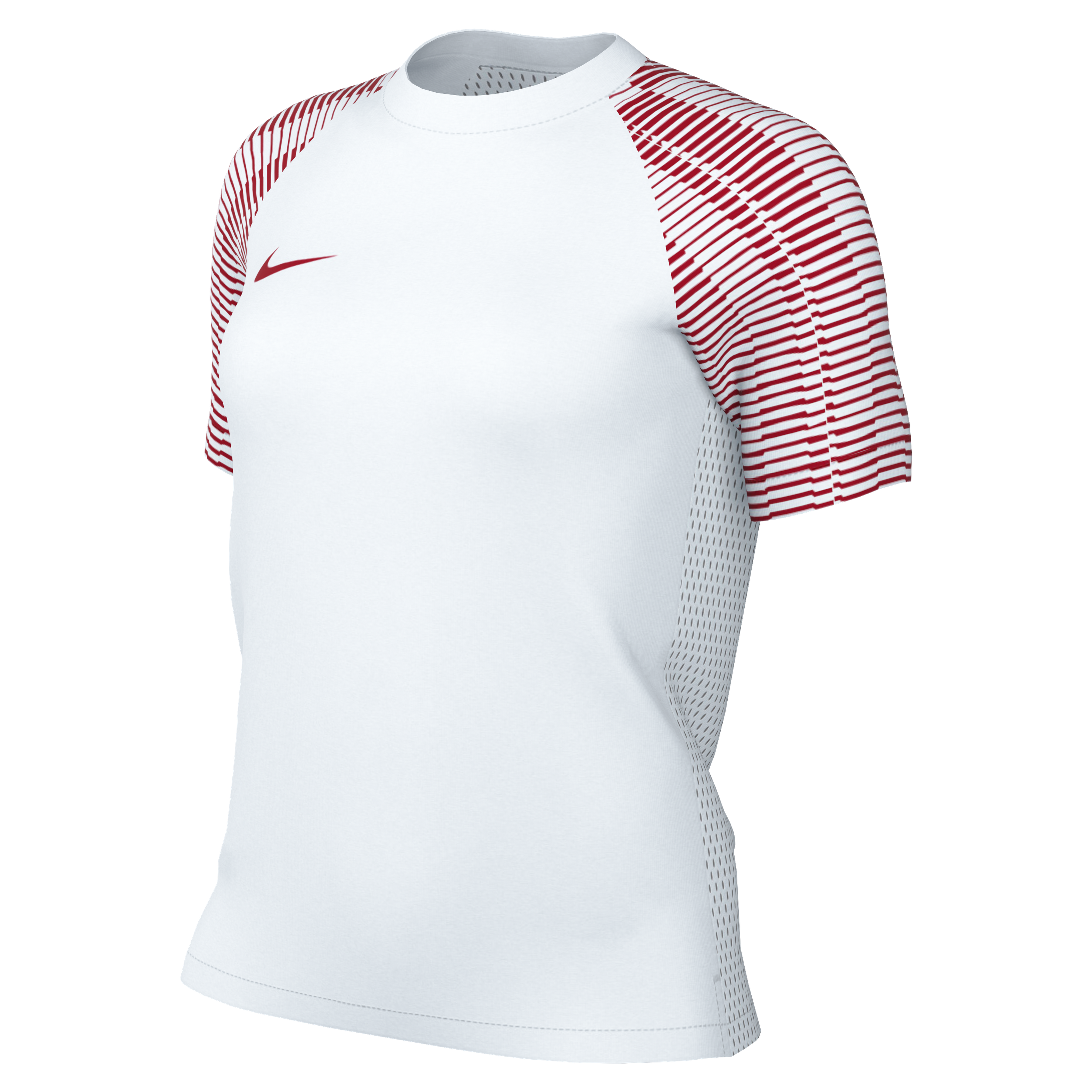 Nike Dri-Fit Academy Shirt Short Sleeve Women's in white/university red