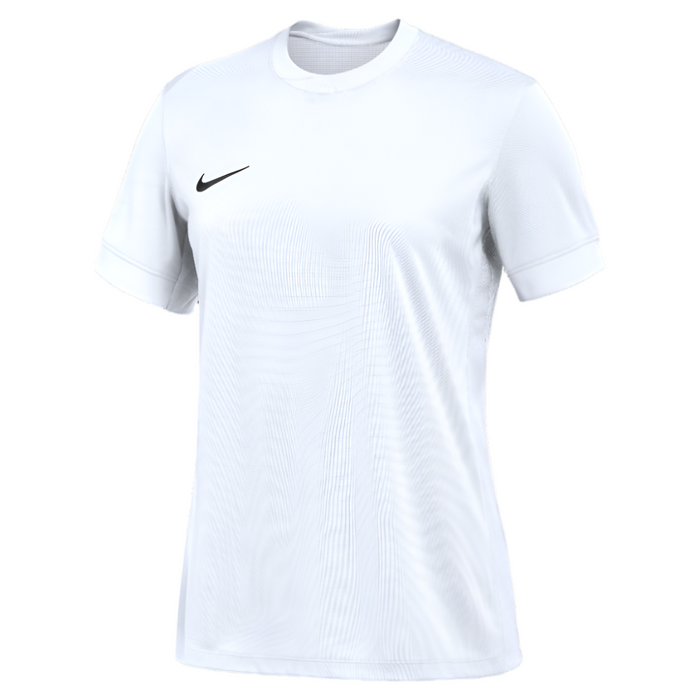 Nike Women's Dri-Fit Strike IV Short Sleeve Jersey in white