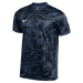 Nike Dri-Fit Precision VII Short Sleeve Jersey in midnight navy