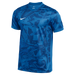 Nike Dri-Fit Precision VII Short Sleeve Jersey in royal blue