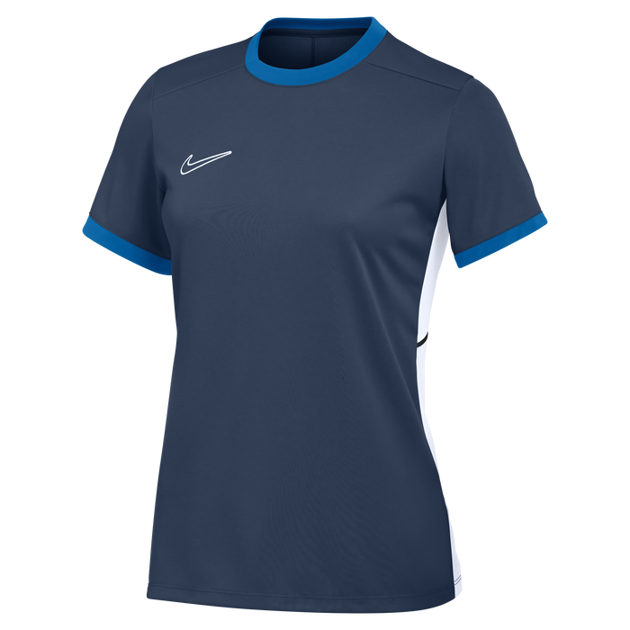 Nike Women's Dri-Fit Academy 25 Short Sleeve Top in obsidian