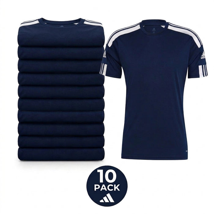 Adidas Squadra 21 Short Sleeve T-Shirt (10 Pack)