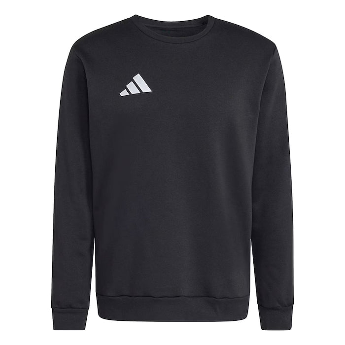Black Adidas sweatshirt on a white background