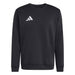 Black Adidas sweatshirt on a white background