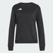 Black Adidas sweatshirt on a white background