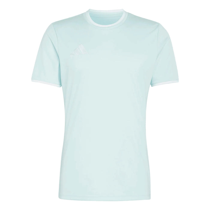 Light blue t-shirt on a light gray background