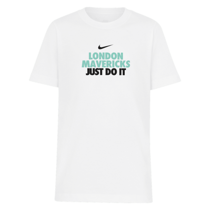 LDN Mavericks Express White Tee - Youth Fit