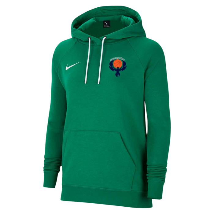 Phoenix Basketball Women's Green Hoodie