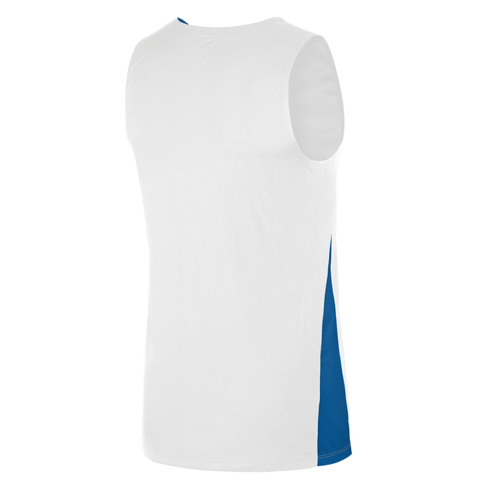 Nike Basketball Jersey in White/Royal Blue