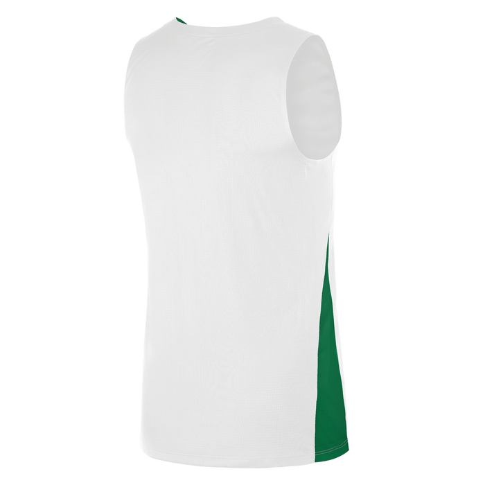 Nike Basketball Jersey in White/Pine Green