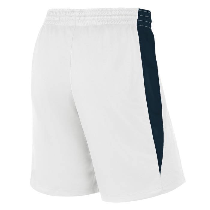 Nike Basketball Short in White/Obsidian