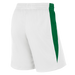 Nike Basketball Short in White/Pine Green