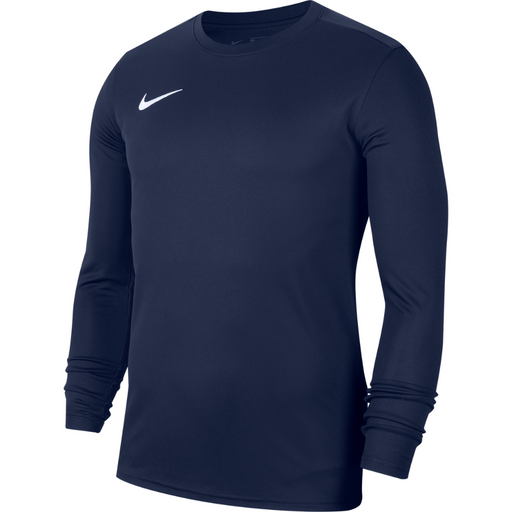 Nike Park VII Shirt Long Sleeve in Midnight Navy/White