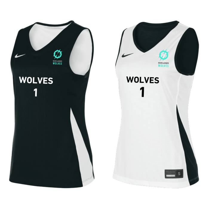 Oaklands Wolves Basketball Reversible Jersey Women's