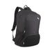 A black Puma Team Goal Backpack Premium XL with side mesh pockets and the Puma logo on the front.