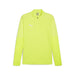 Puma Team Final Training 1/4 Zip Top in yellow