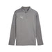 A grey Puma Team Final Training 1/4 Zip 