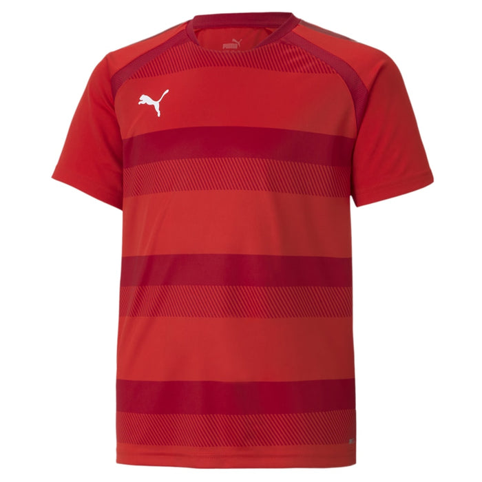 Puma Team Vision Short Sleeve Shirt in red
