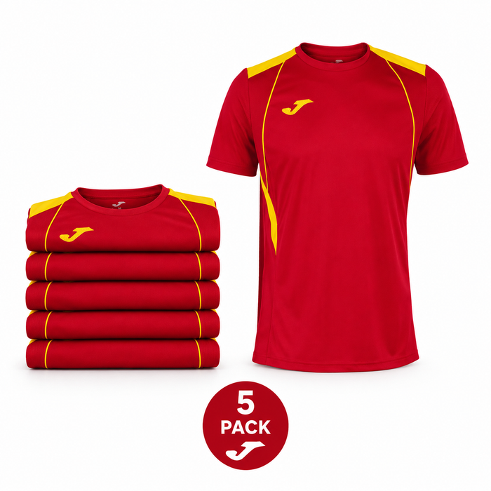 Joma Championship VII Short Sleeve Shirt (5 Pack)