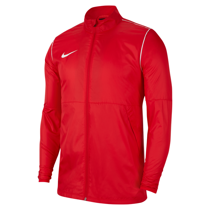 Nike Park 20 Repel Rain Jacket in University Red/White/White
