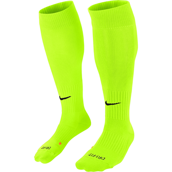 Green nike football socks hot sale