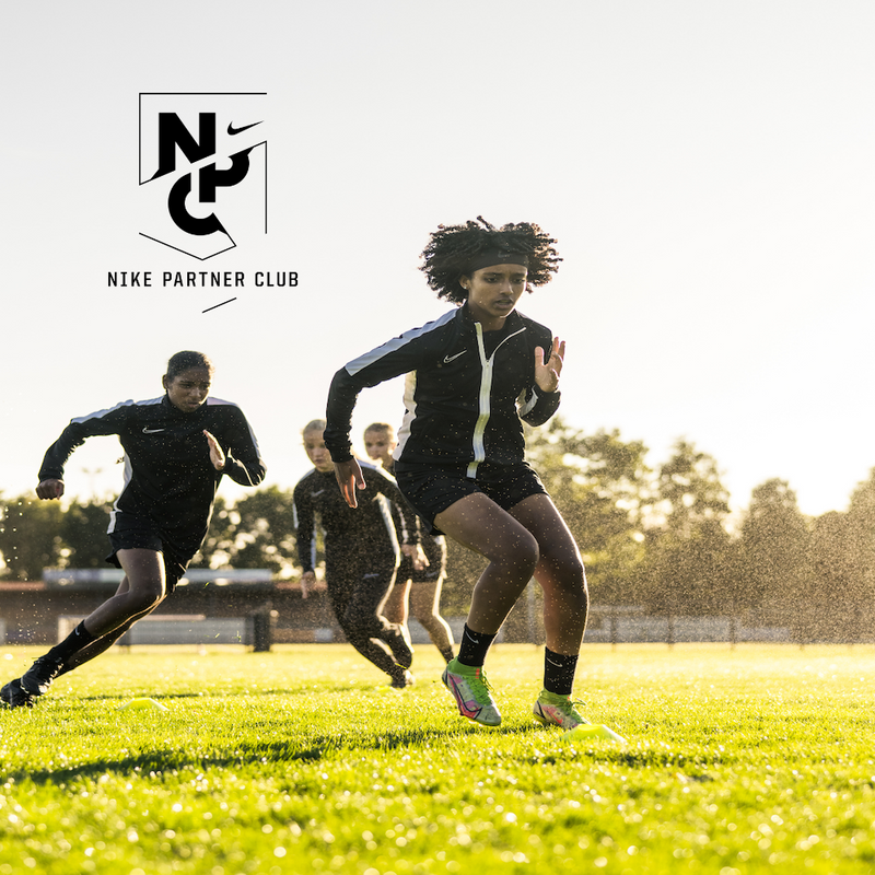 become a Nike partner club - click here for more information