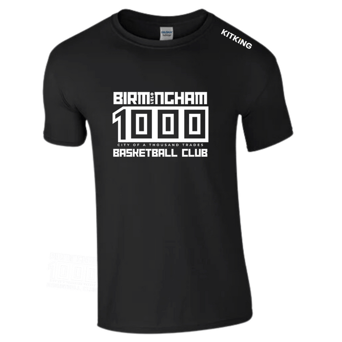 Birmingham 1000 Black Unbranded Tee