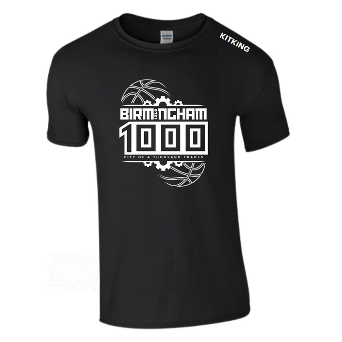 Birmingham 1000 Black Unbranded Tee