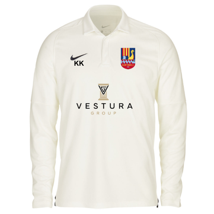 Sileby Town CC Cricket Long Sleeve Polo