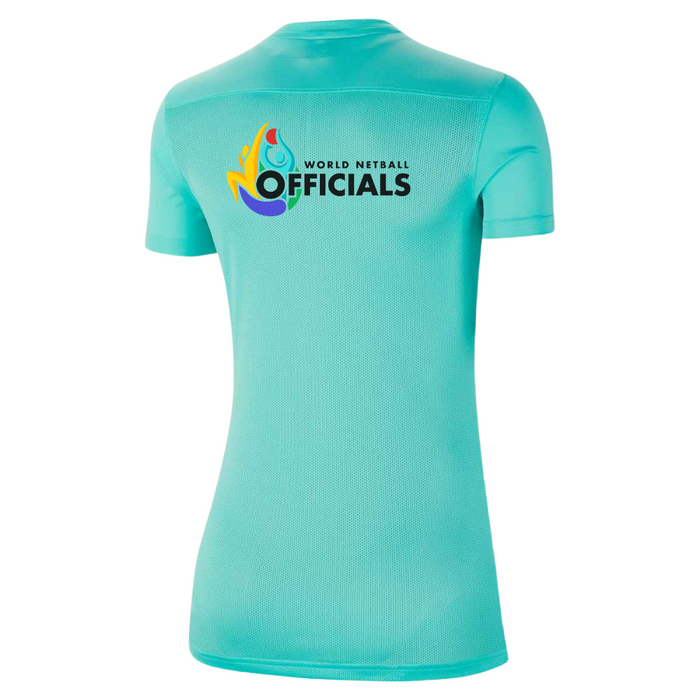 World Netball - Nike Women's Training Shirt - Hyper Turq