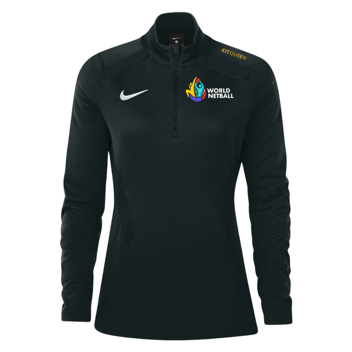 World Netball - Women's Nike 1/4 Zip Midlayer