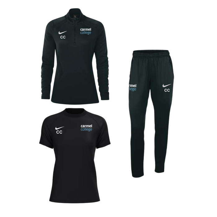 Carmel College Women's Sports Training Kit - Travel wear bundle