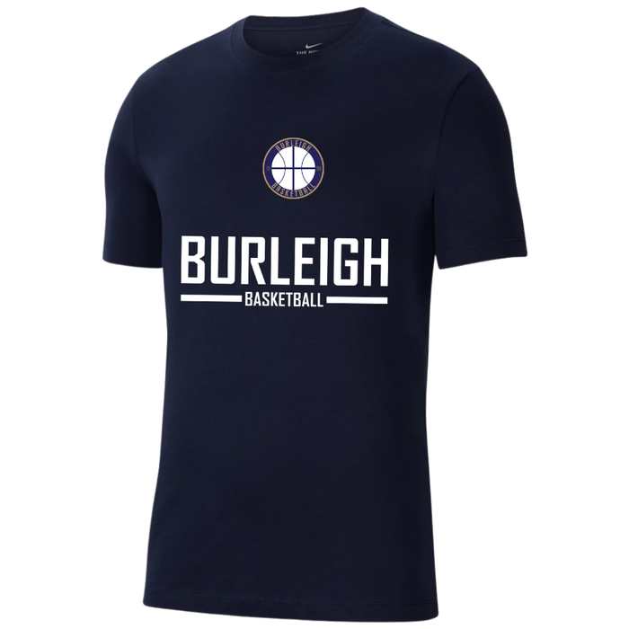 Burleigh Basketball Tee (Obsidian)