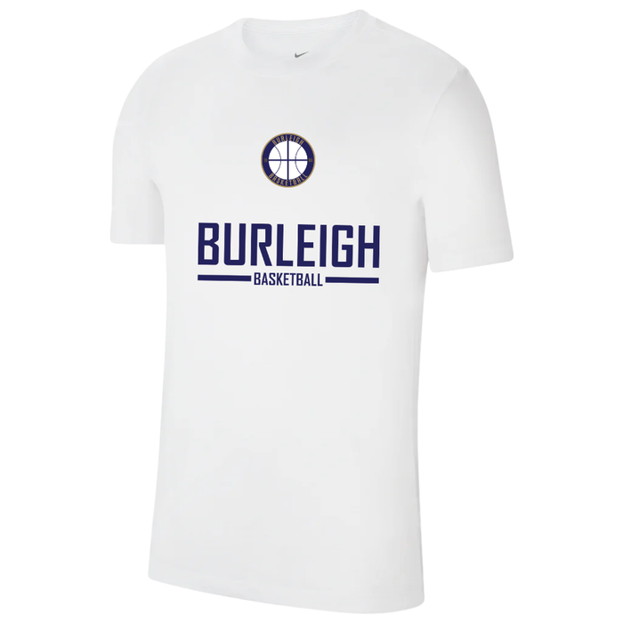 Burleigh Basketball Tee (White)