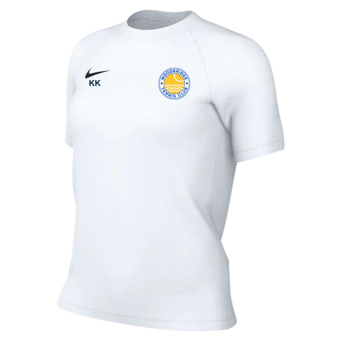 Woodbridge Tennis Club - Females White Short Sleeve Shirt