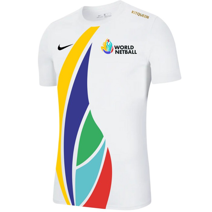 World Netball - Nike Training Shirt - White