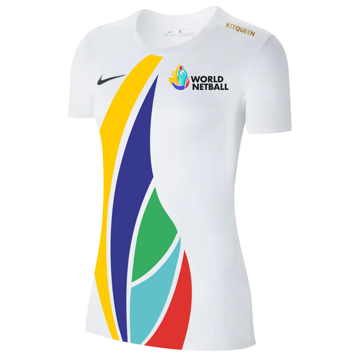 World Netball - Nike Women's Training Shirt - White